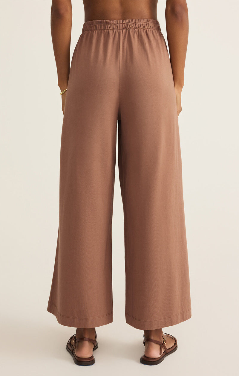 Scout Jersey Flare Pant | Teakwood
