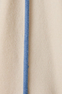 Stitch Detail Sweater | Cream/Blue, Brown/Cream