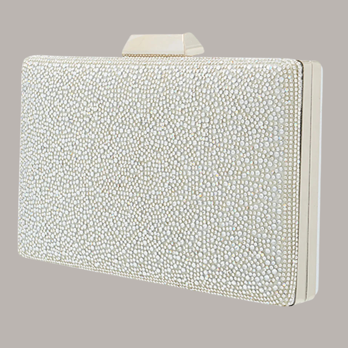 Shimmer Handbag | Silver