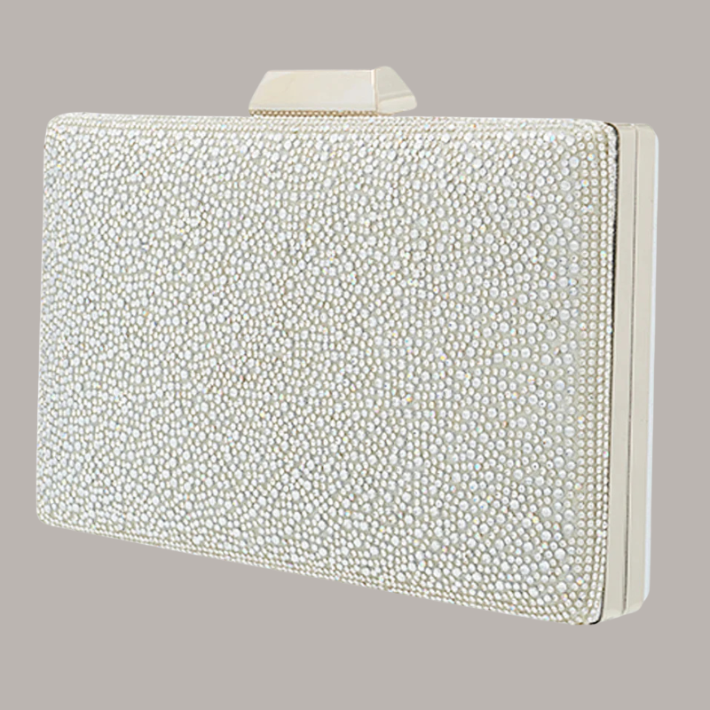 Shimmer Handbag | Silver