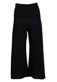 Solid Gaucho Pant | Black