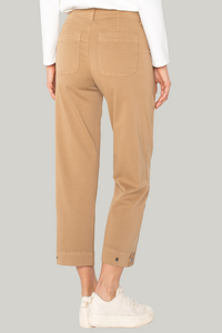 Utility Crop with Tab Hem | Desert Camel