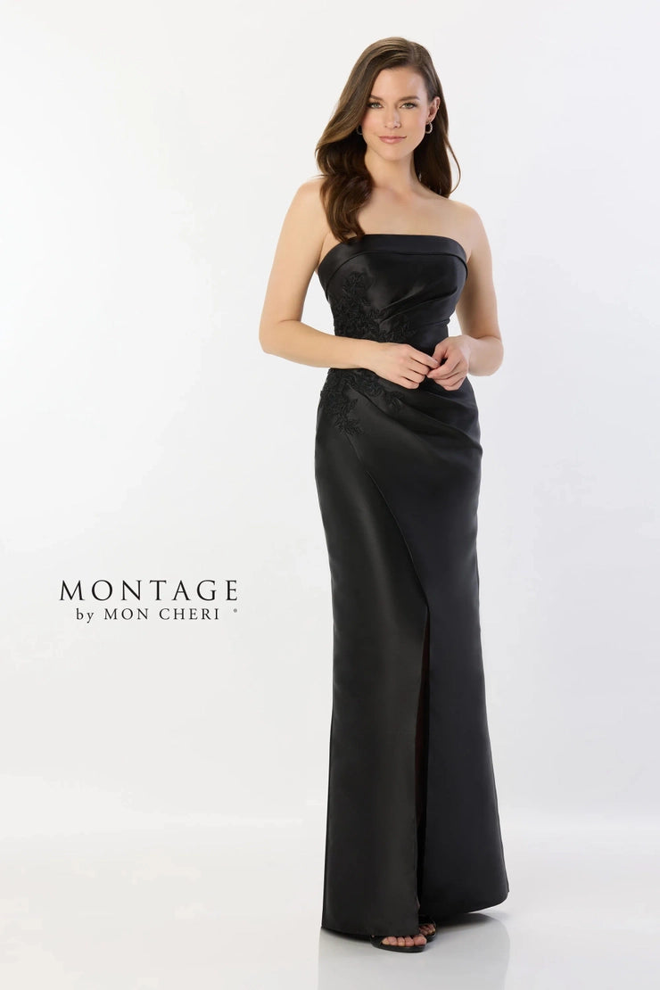 Montage M2235 Strapless Cuff with Rouching | Silver