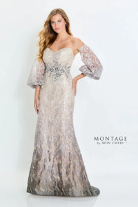 Montage M523 Strapless Lace With Beads