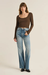 MADELINE RIB TOP