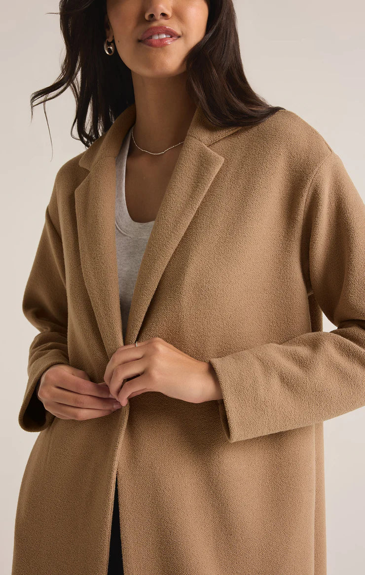 Mason Knit Coat | Camel