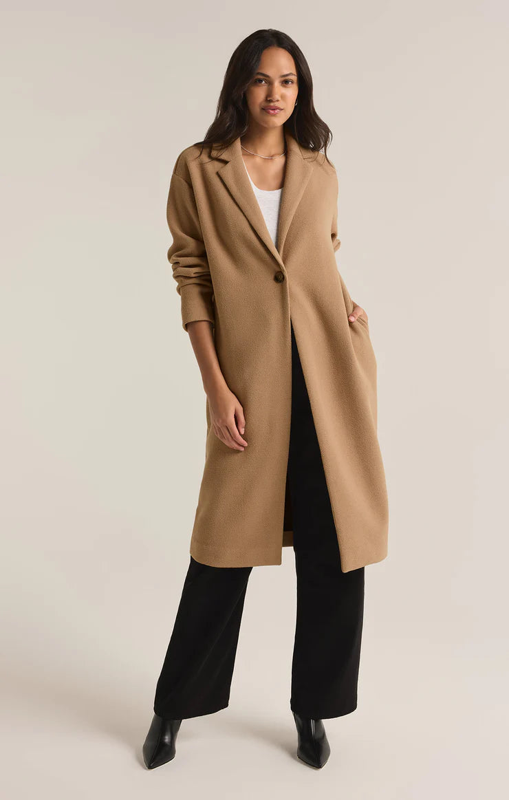 Mason Knit Coat | Camel