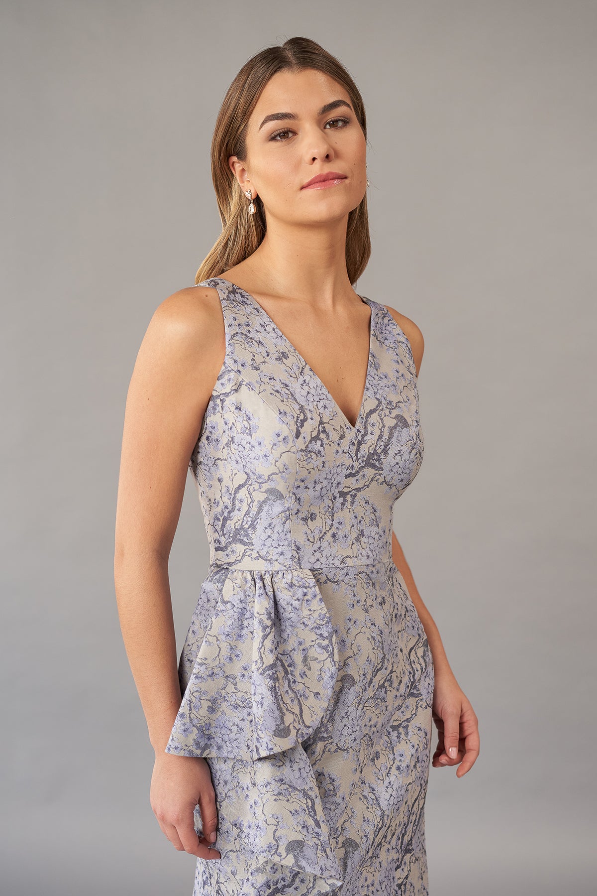 Florence Jacquard Fit & Flare Gown Harriman Clothing Co. Florence Jacquard Fit & Flare Gown Harriman Clothing Co.