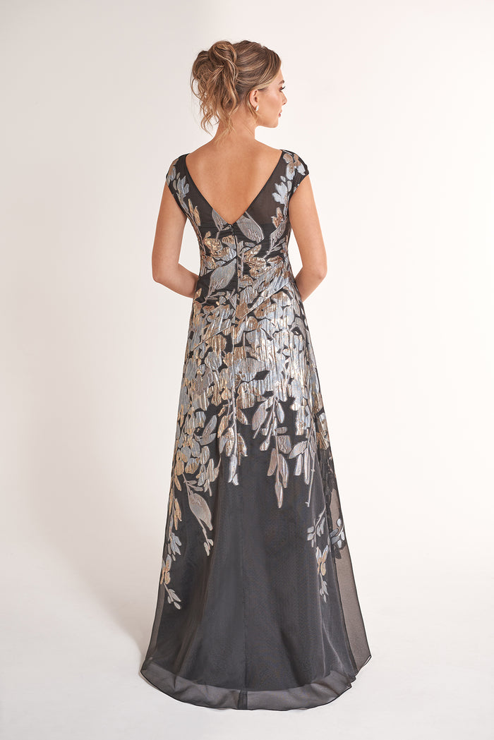 Jade Couture K278066 Hannah Jacquard Organza Gown