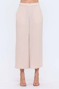 Wide Leg Pant with Elastic Waist Band | Multiple Colors