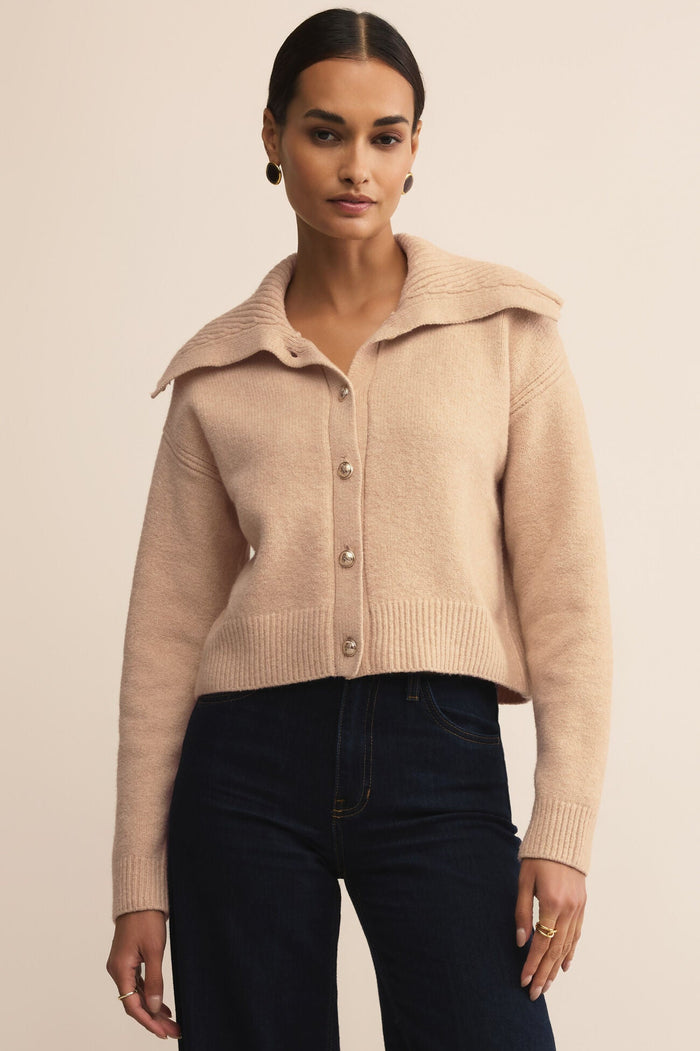Holmen Cardigan | Macaroon