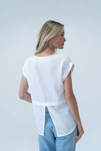 Chelsea Pocket Blouse | Ivory