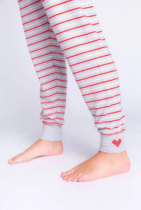 PJ Salvage Frosted Stripe Jogger