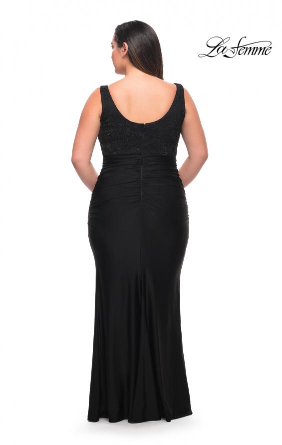 La Femme 29645 Jersey Gown with Stones