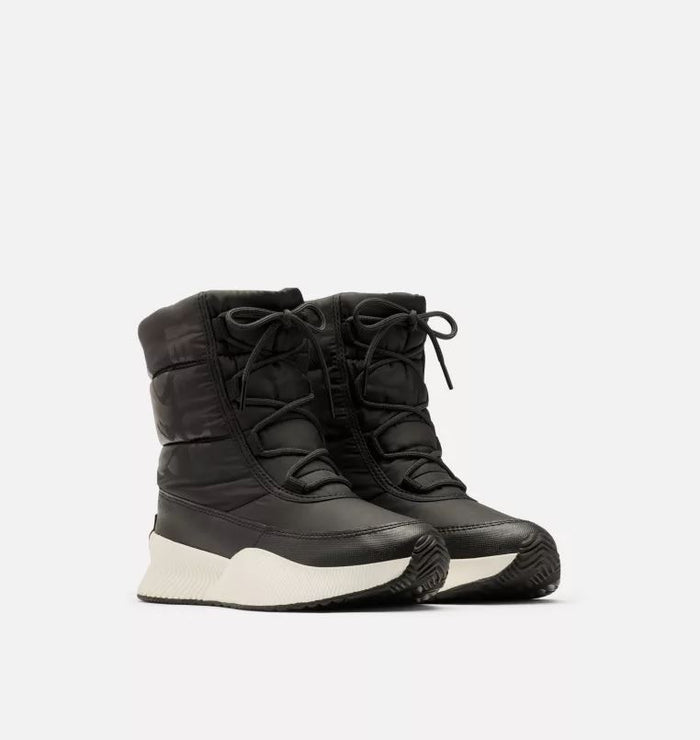 Out N About Waterproof Puffy Lace Up Boot | Black