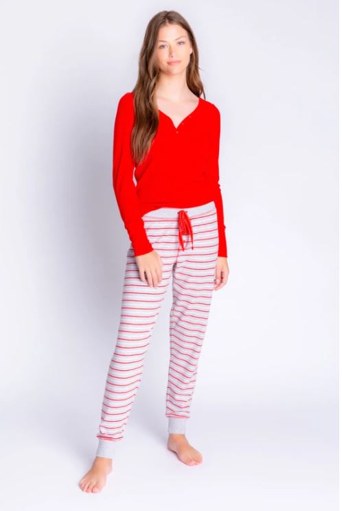 Pj salvage best sale striped pajamas