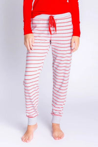 PJ Salvage Frosted Stripe Jogger